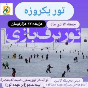 تور برف بازی