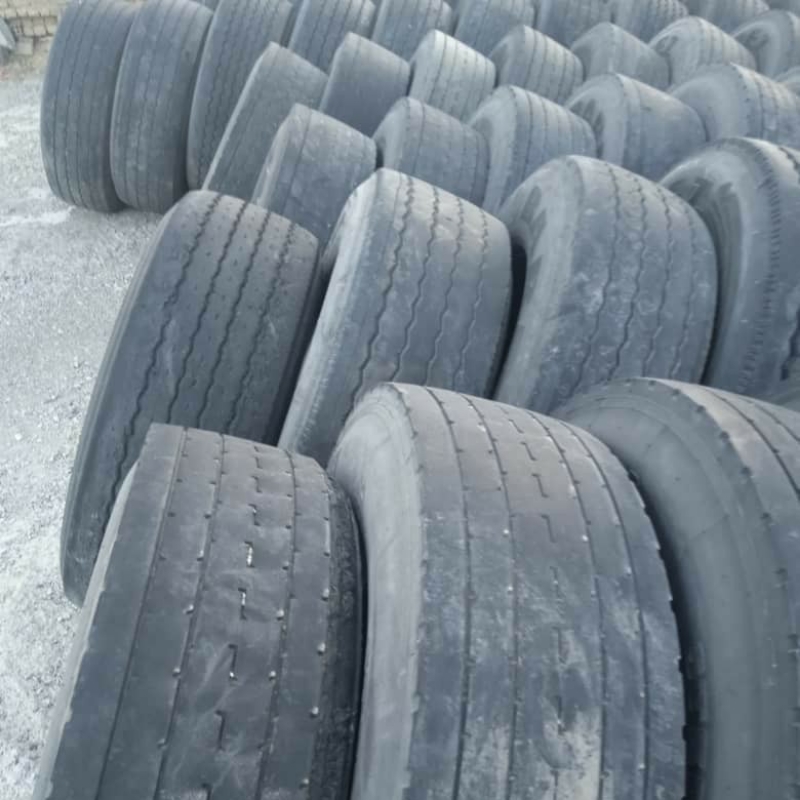 لاستیک تریلی تعداد بالا درصد دار سالم