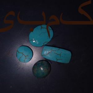 نگین انگشتر وگوشواره وگردنبنداز جنس سنگ