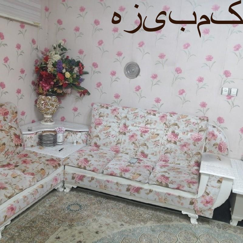 دودست ونیم مبل طرح ال بادوتامیزگوشه