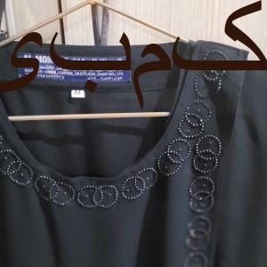 مانتو ، نو ، مشکی ، سایز medium