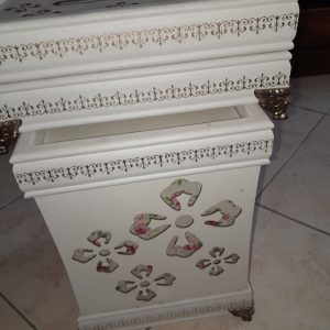 ست سطل اشغال وجا دستمال کاغذی