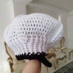 کلاه دخترانه دست بافت فرانسوی