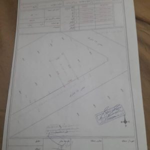 زمین مسکونی، ۲۱۰ متر، با مجوز ساخت