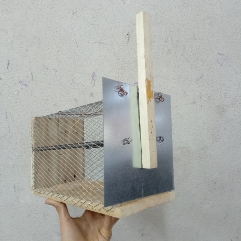 تله موش مکانیکی چوبی بزرگ