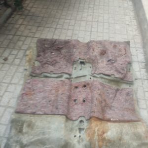 یک عدد کیلومتر کامل وکفپوش شرکتی سالم تضمین کیفیت