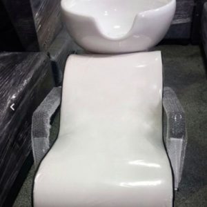 سرشور آرایشگاه با سینک و شیرالات