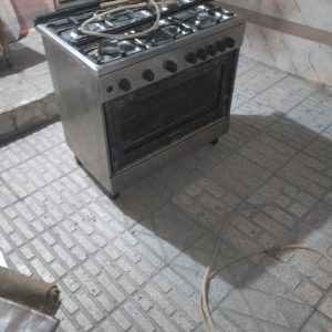 گاز فر تمیز در حد نو