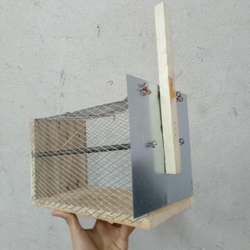 تله موش مکانیکی چوبی بزرگ