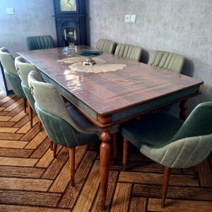 ناهارخوری۸نفره، چوب راش