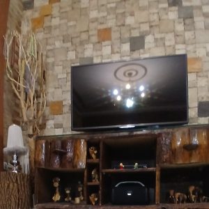 میز تلویزیون چوبی رستیک