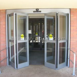 نصب درب اتوماتیک فولدینگ
