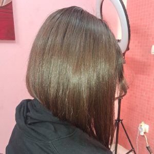 آموزش تخصصی کراتین اسکراب فر کوتاهی رنگ و لایت