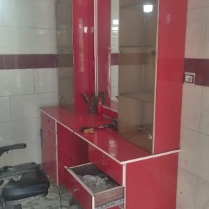 ویترین آرایشگاه تمام ام دی اف