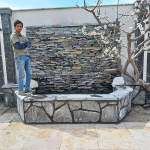 اجرا وفروش سنگ لاشه ورقه ای