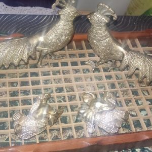 طاووس برنجی قدیمی