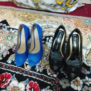دو جفت کفش زنانه درجه یک قیمت مفت