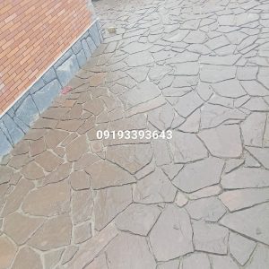 اجرای سنگ لاشه سنگ ورقه