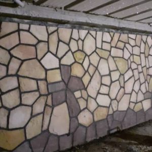 اجرای سنگ لاشه