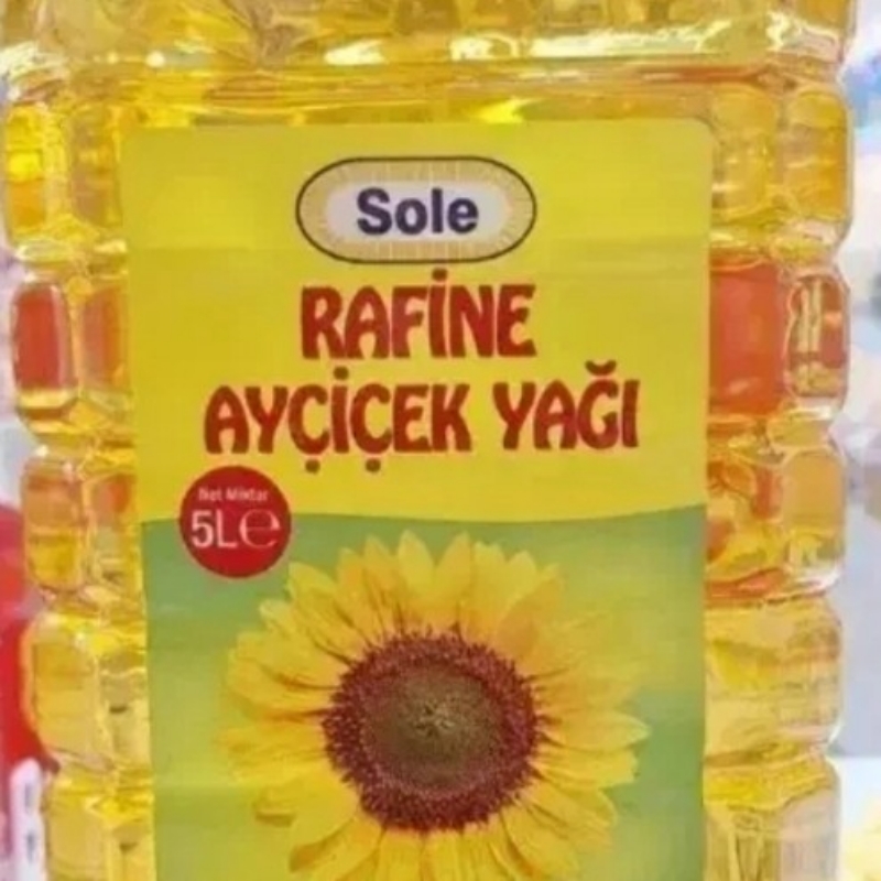 روغن مایع آفتابگردان 5 لیتری اصل ترکیه
