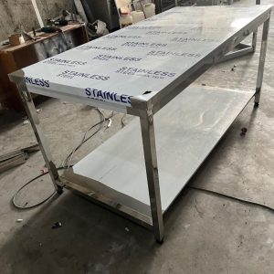 میز استیل 1 متری و 2 متری بهداشتی