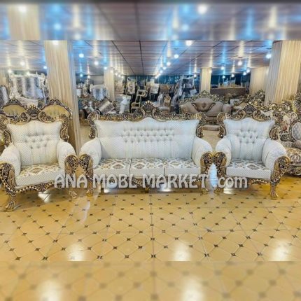 قیمت مبل سلطنتی مدل رز