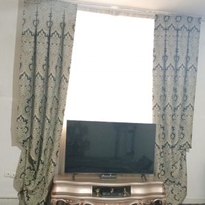 والان پرده مخمل پتینه نو