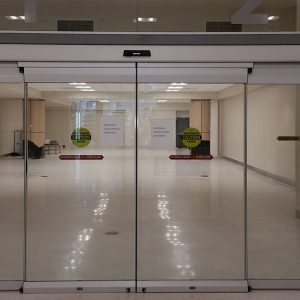 درب اتوماتیک شیشه ای
