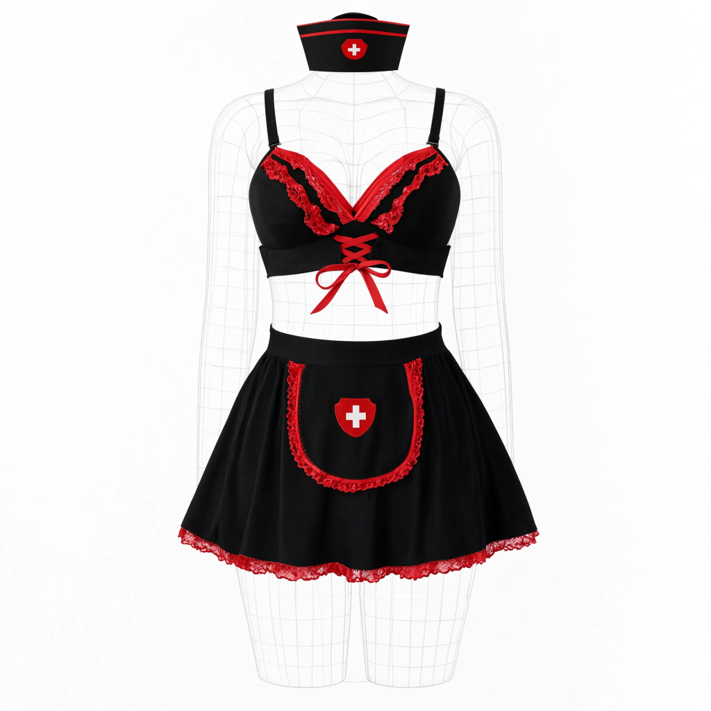 جوراب شلواری فانتزی زنانه Catsuit کد 1549