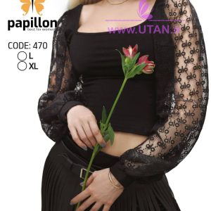 بادی زنانه آستین بلند یقه اسکی WDIRARA مدل خالدار چهارخانه کدمحصول  470