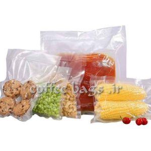 کیسه وکیوم شفاف موادغذایی