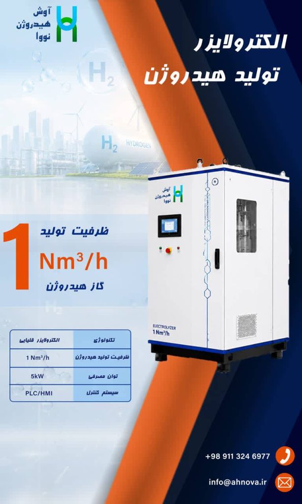 الکترولایزر تولید هیدروژن