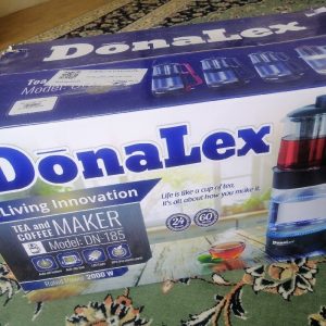 چای ساز روهمی مشکی دنالکس مدل DN-185