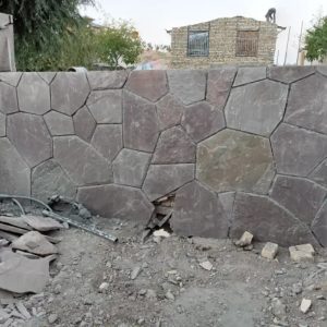 اجرای سنگ لاشه آقای حیدری