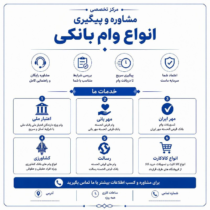 انواع وام فوووری