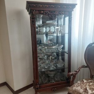 بوفه ویترین ۴ طبقه پشت آینه