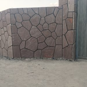 اجرای سنگ لاشه سنگ ورقه ای سنگ مالون