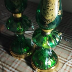 فروش شمعدانی سبزرنگ نونونوواستفاده نشده