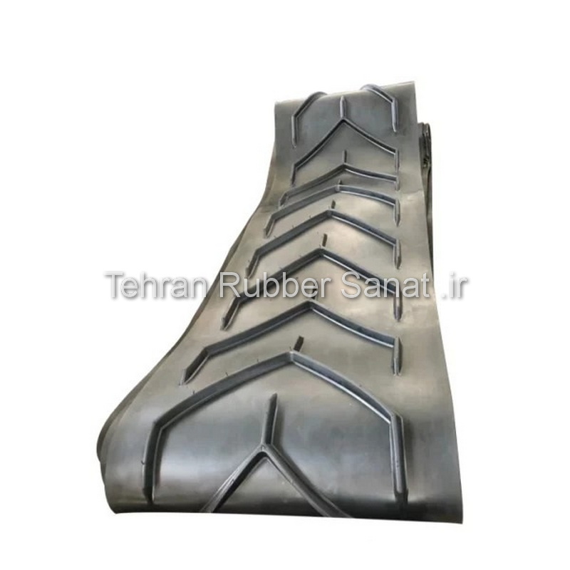 لاستیک نوار نقاله ساده و آجدار