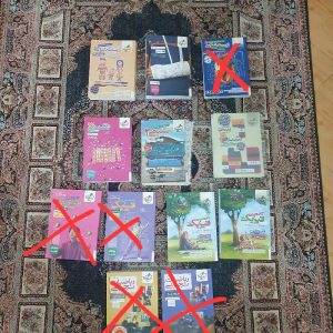 کتاب کنکور شب امتحان و درسی و جزوات