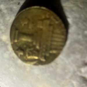 زیر خاکی سکه طلا اردشیر بابکان